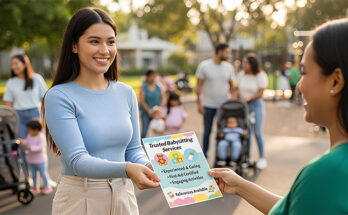 Babysitting Flyer Distribution Guide for Service Providers