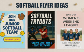Softball Flyer Ideas