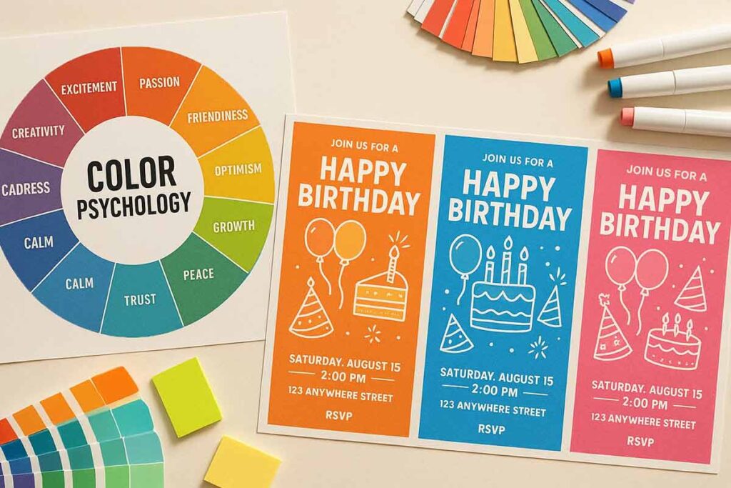 Birthday Color Psychology Wheel