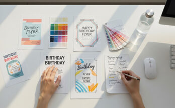 Birthday Flyer Design Psychology Colors Layouts And Party Hype