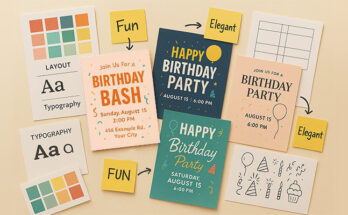 Birthday Flyer Design Psychology Colors Layouts And Party Hype