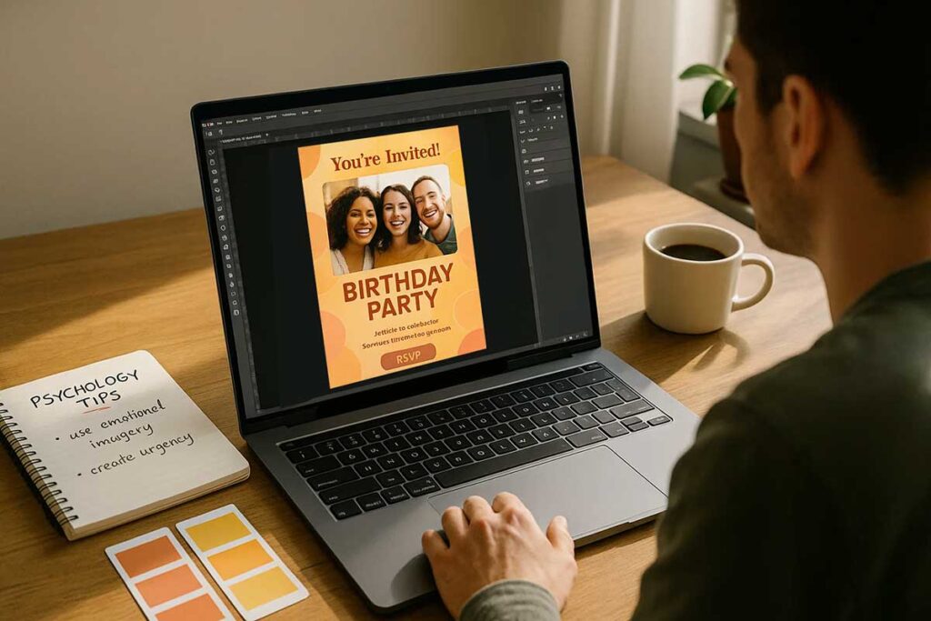 birthday flyer psychology implementation example