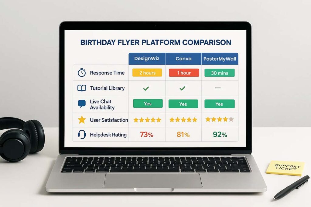 customer support comparison dashboard