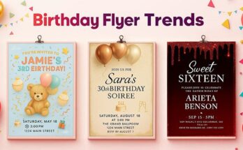 Birthday Flyer Trends 2026 whats Hot In Party Celebration Planning