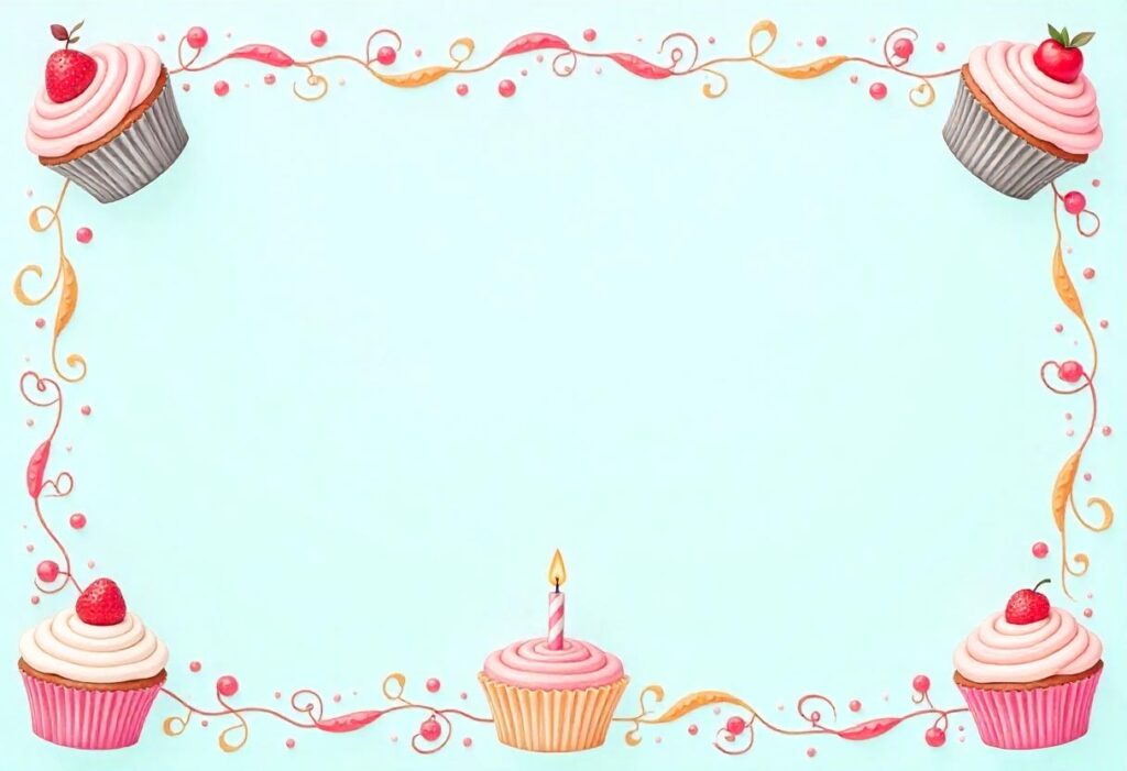 Birthday Themed Border