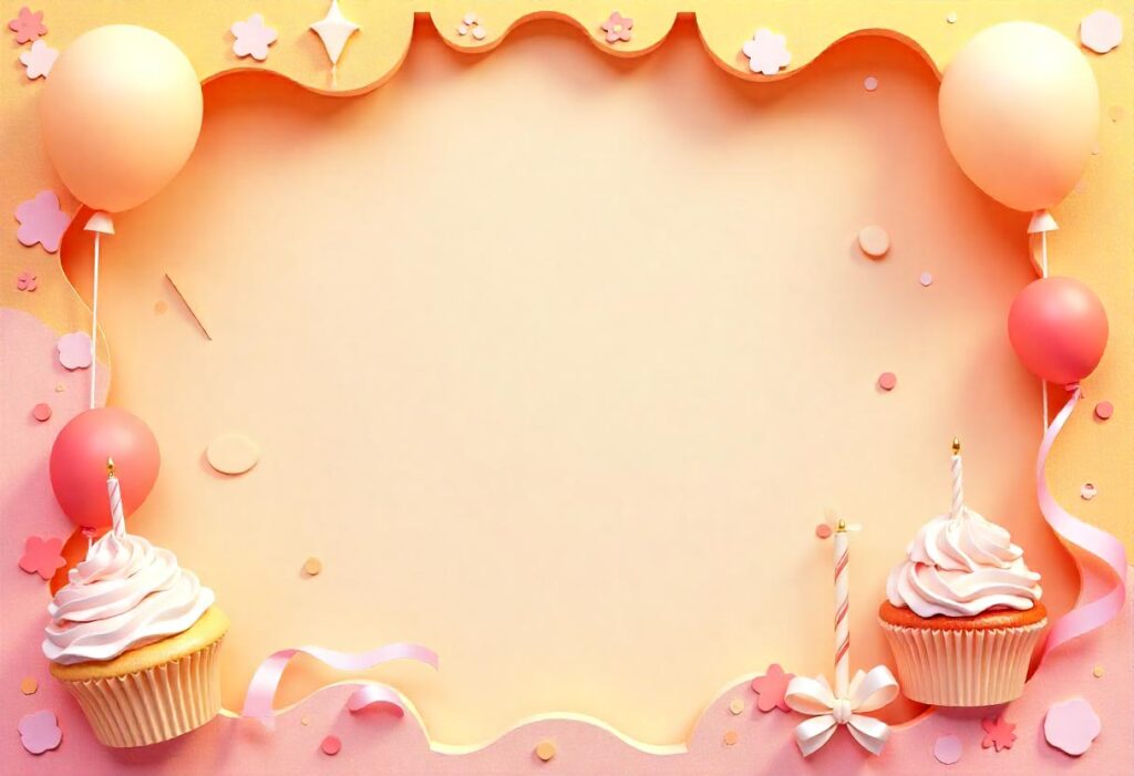 Birthday Themed Border