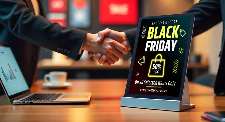 Black Friday Partnership Flyers for Service Providers