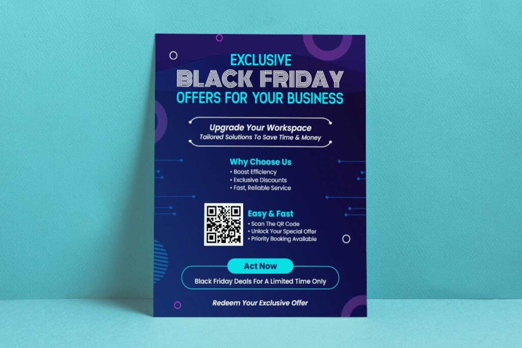 Business Black Friday Special Offers Flyer Template