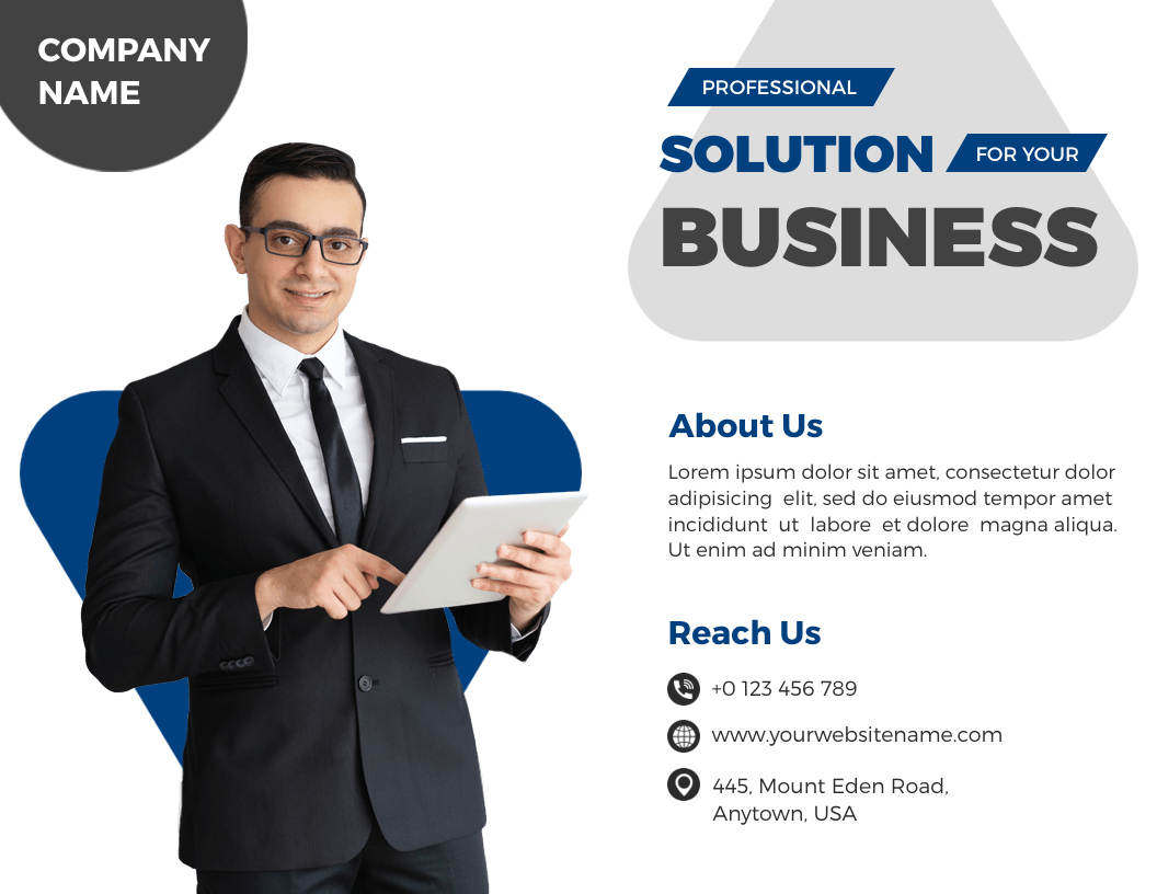 Business Marketing Brochure Template