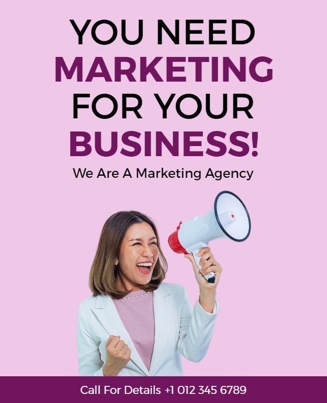 Promotionmal marketing flyers 