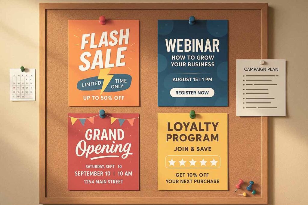 campaign flyer themes
