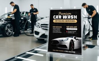 Car Detailing Flyer Design That Converts Premium Clients