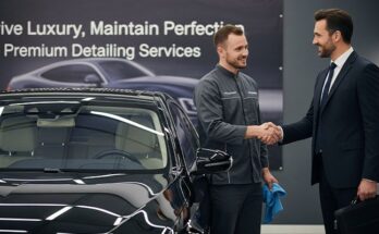 car detailing flyer messaging for premium services