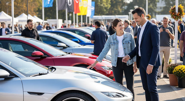 Car Show Loyalty Flyers to Turn Visitors Into Customers