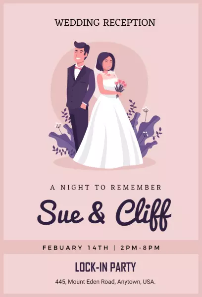 cavern-pink-and-rose-fog-reception-party-invitation-portrait-template