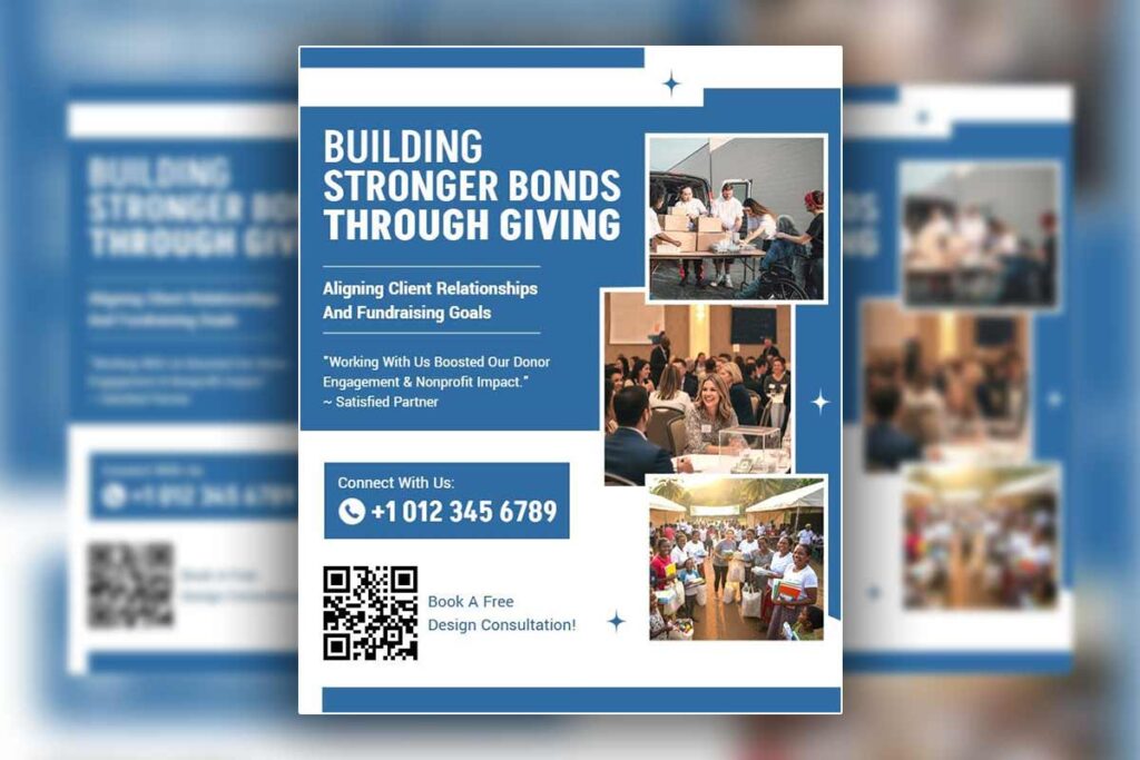 Charity Fundraising Event Promotion Flyer Template
