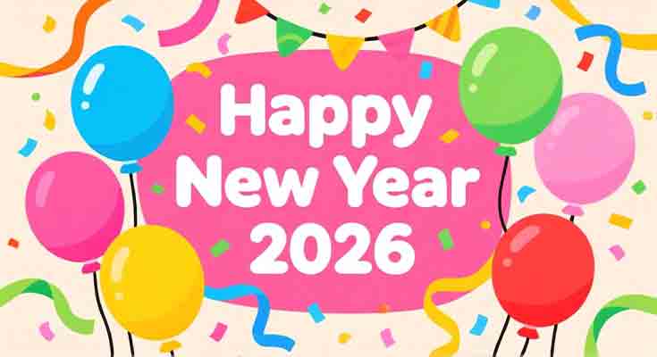 Cheerful New Year Image