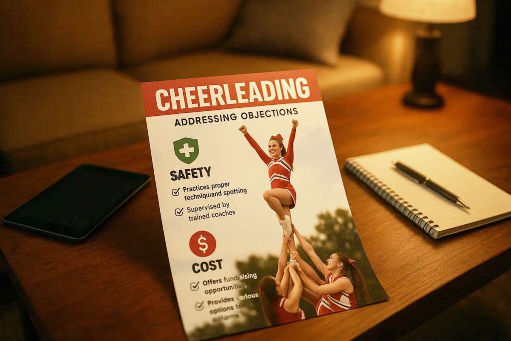 Cheerleading Common Objection Flyers