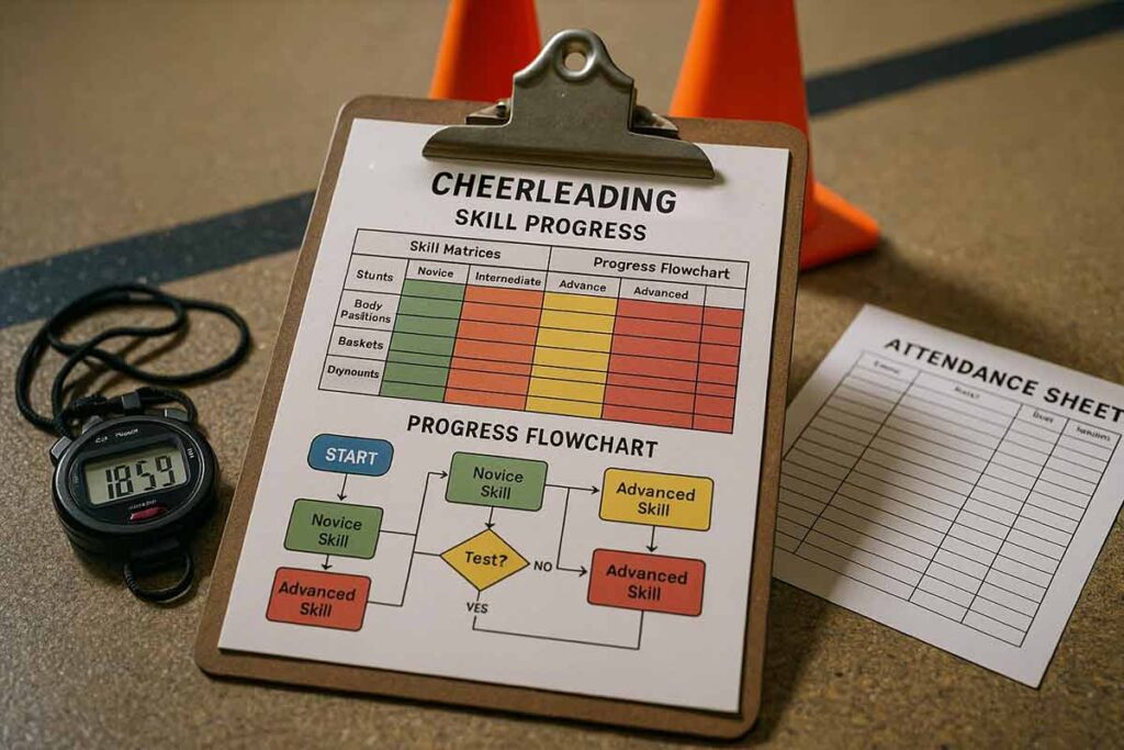 Cheerleading Flyer Content Format
