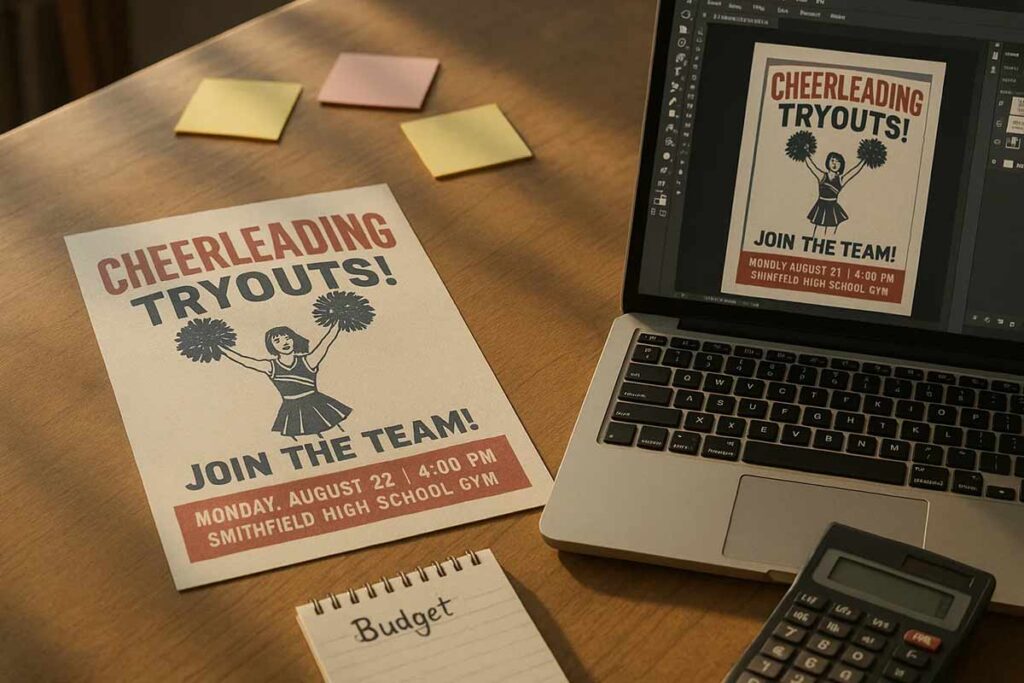 Cheerleading Flyer Distribution Tools