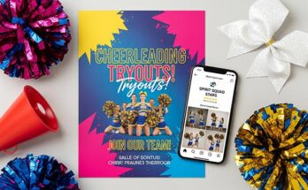 Cheerleading Flyers Credibility For Mobile Instructors