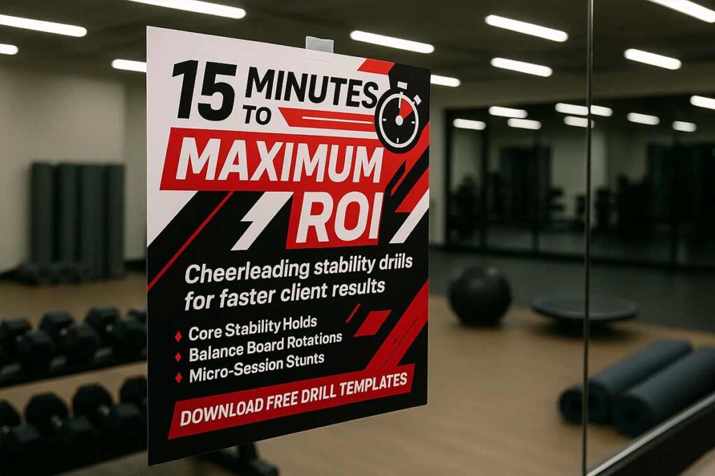 Cheerleading ROI Flyer Efficiency