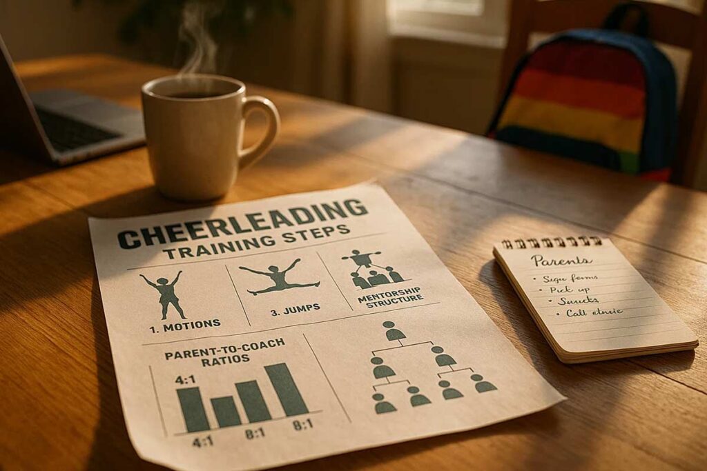Cheerleading Scaling Flyers Training Progressions