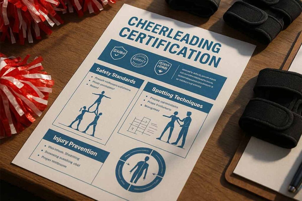 Cheerleading Technical Flyers Credentials Display