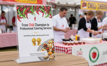 Chili Cook-Off Transition Flyers for Competitor Businesses