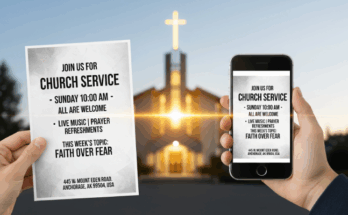 church mobile flyer
