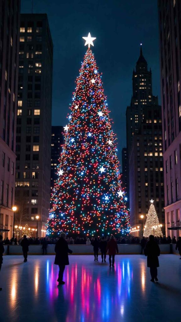 Classic Rockefeller Plaza View Wallpaper