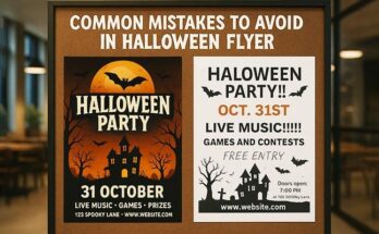 common mistakes to avoid in your halloween flyer