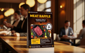 Competitive Raffle Flyers for Premium Service Providers