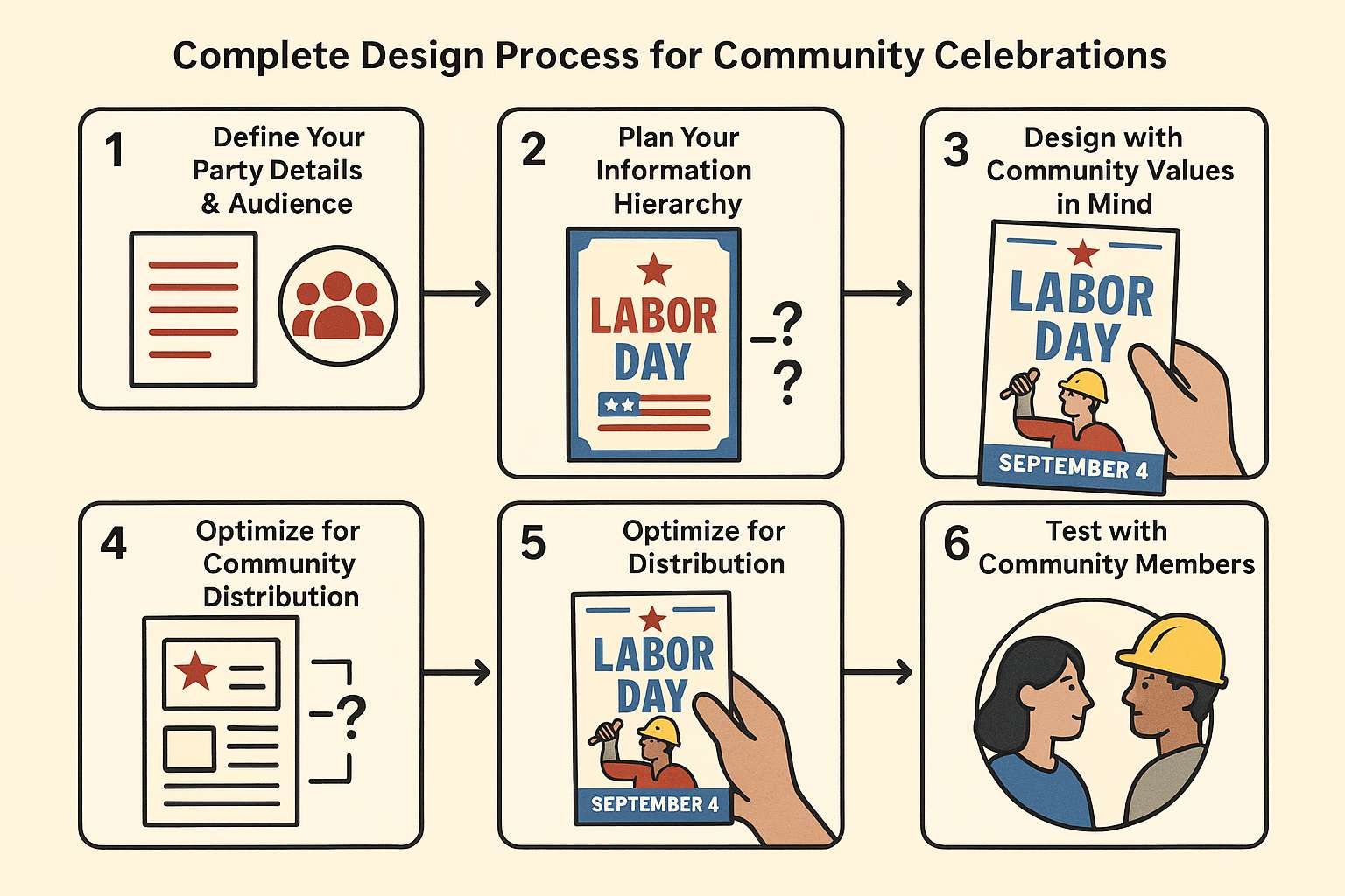 Complete Design Process for Community Celebrations