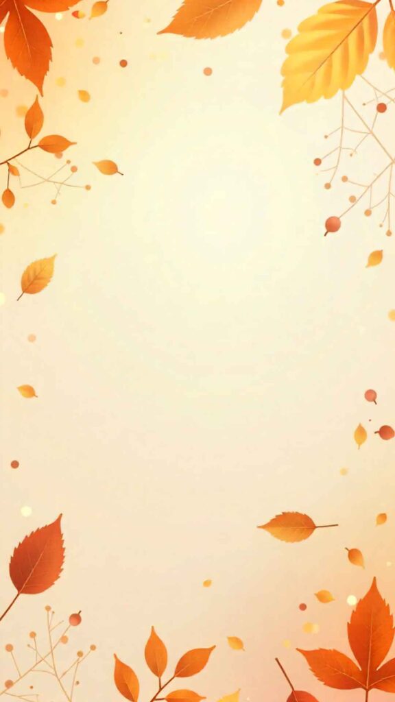 Cozy Autumn Still Life Background