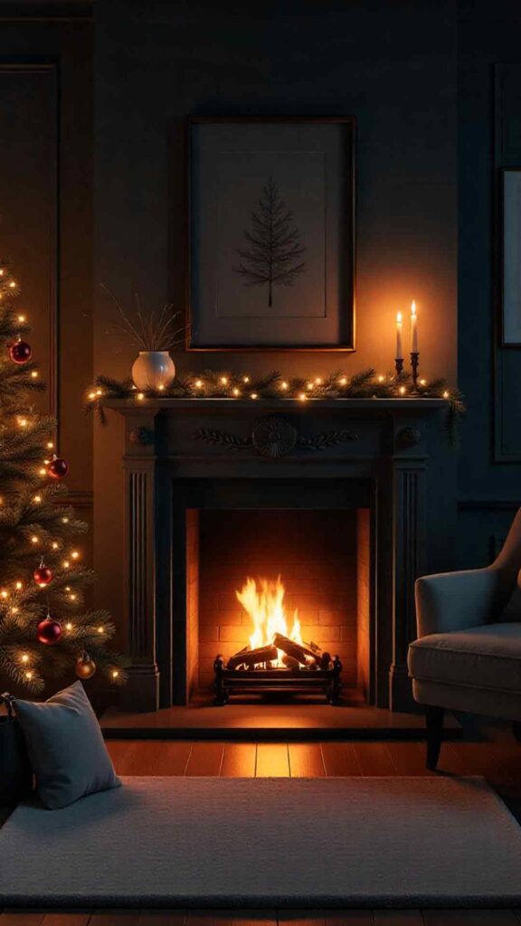 Cozy Modern Night Ambience Background