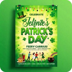 Themed Flyers for St. Patrick's Day