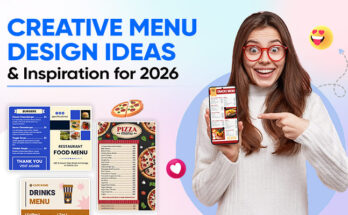 creative menu design ideas & inspiration for 2026