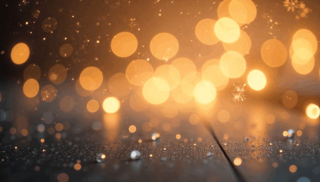 crystal bokeh celebration background