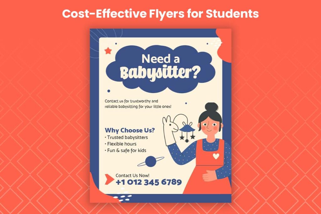 Babysitting Cost-effective Flyers for Students