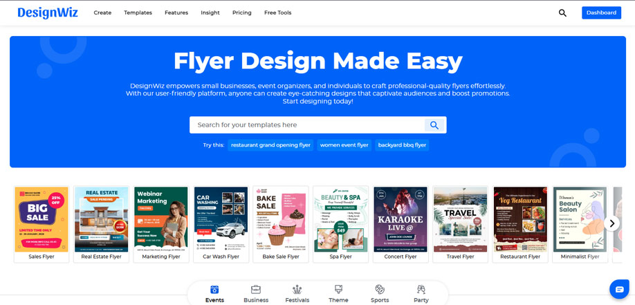 DesignWiz- The Best Canva Alternative For Flyer Design