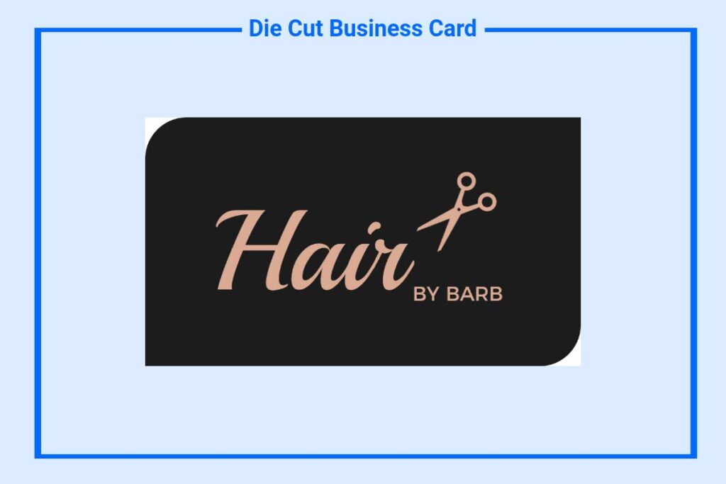 Die-Cut Size Business Card
