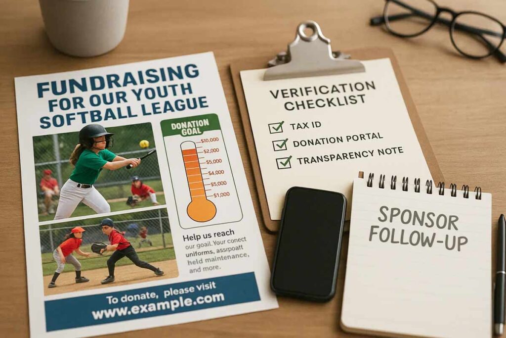 Donation verification process