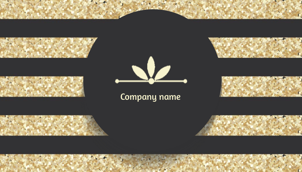 Embossed Finish Wedding Business Card Front