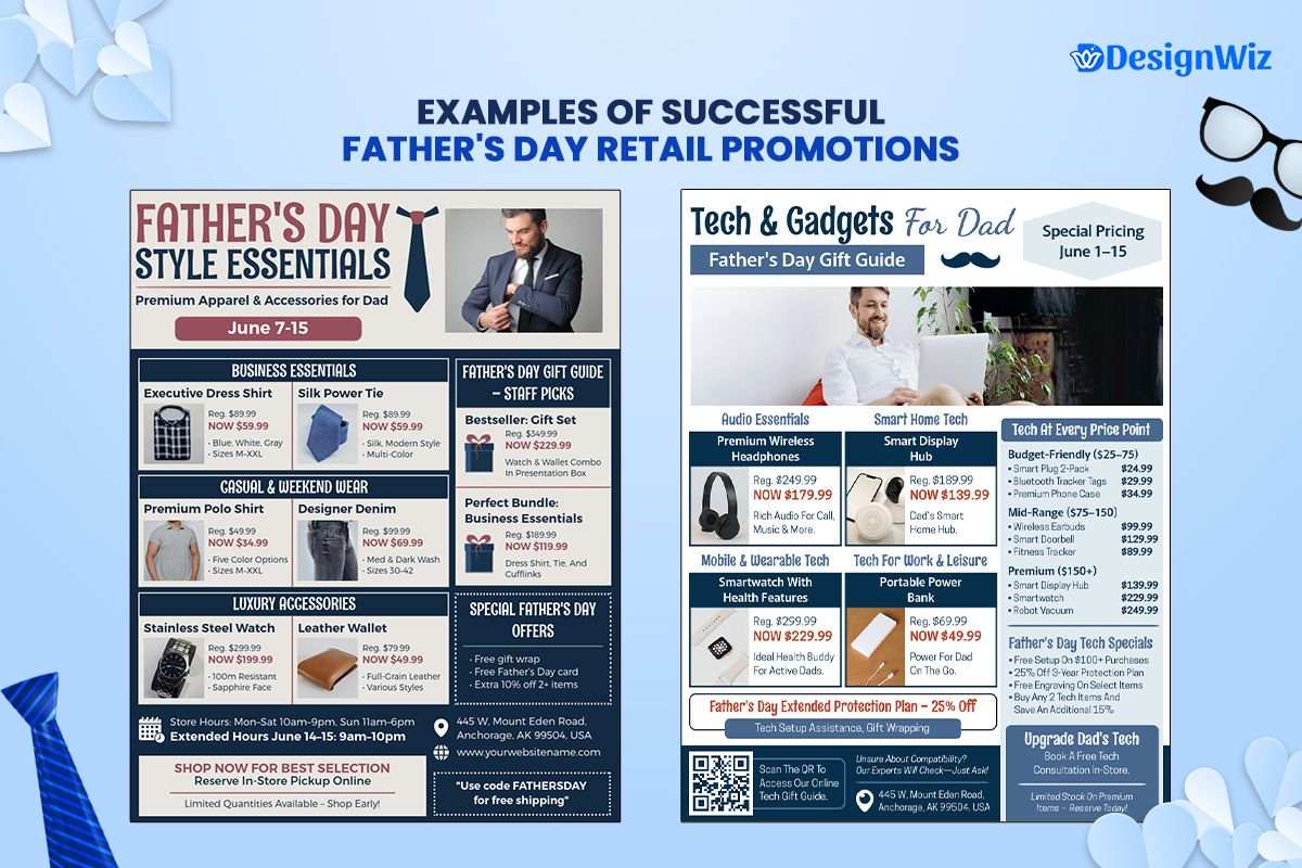 examples of successful father's day retail promotions