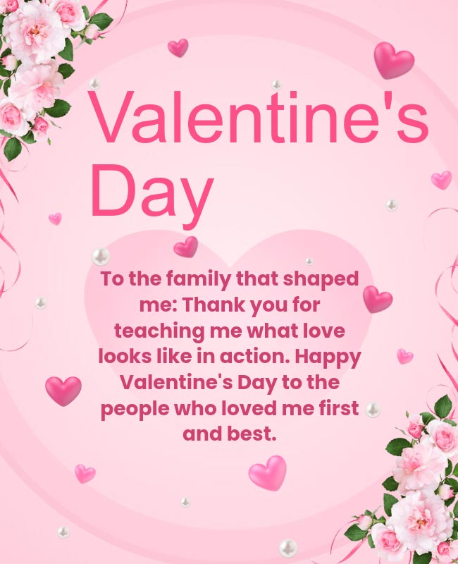 Family Bond Valentines Day Quotes For Everyone