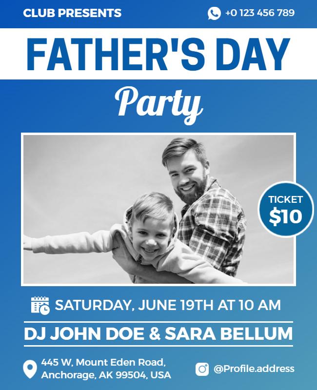 Father's Day Flyer