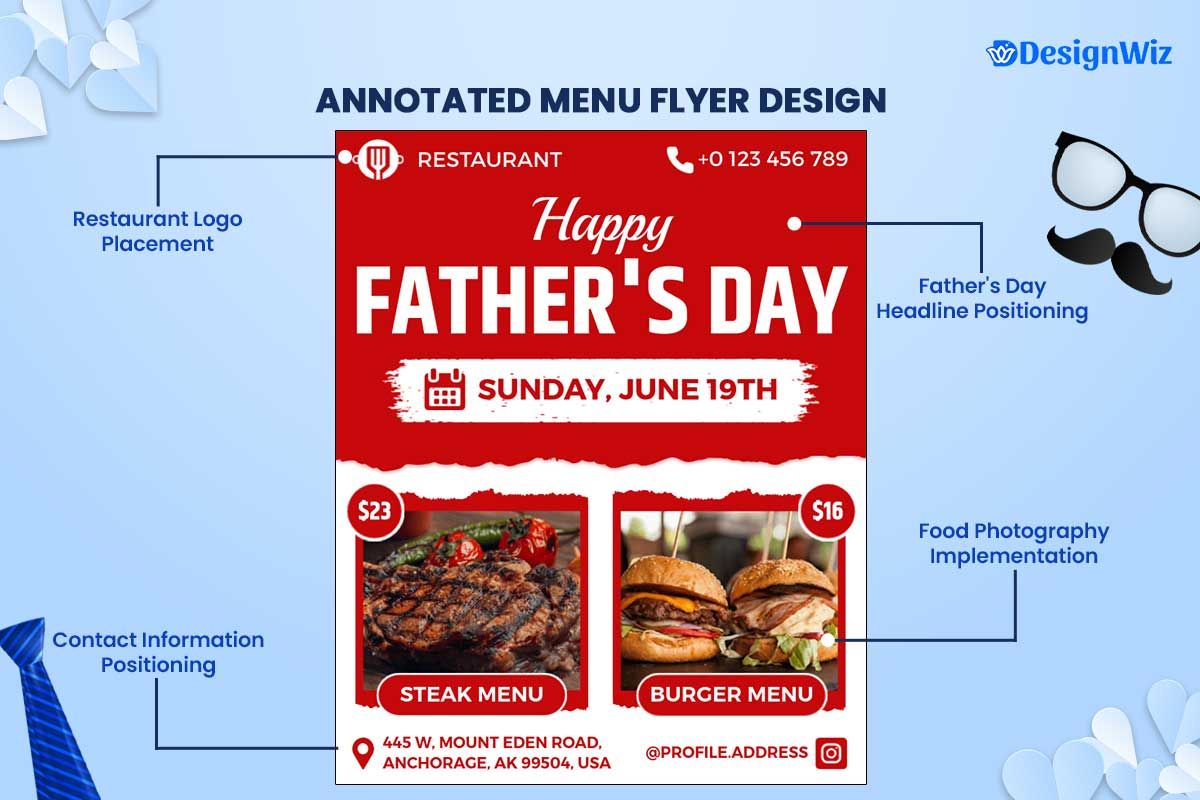 father's day restaurant promotions examples