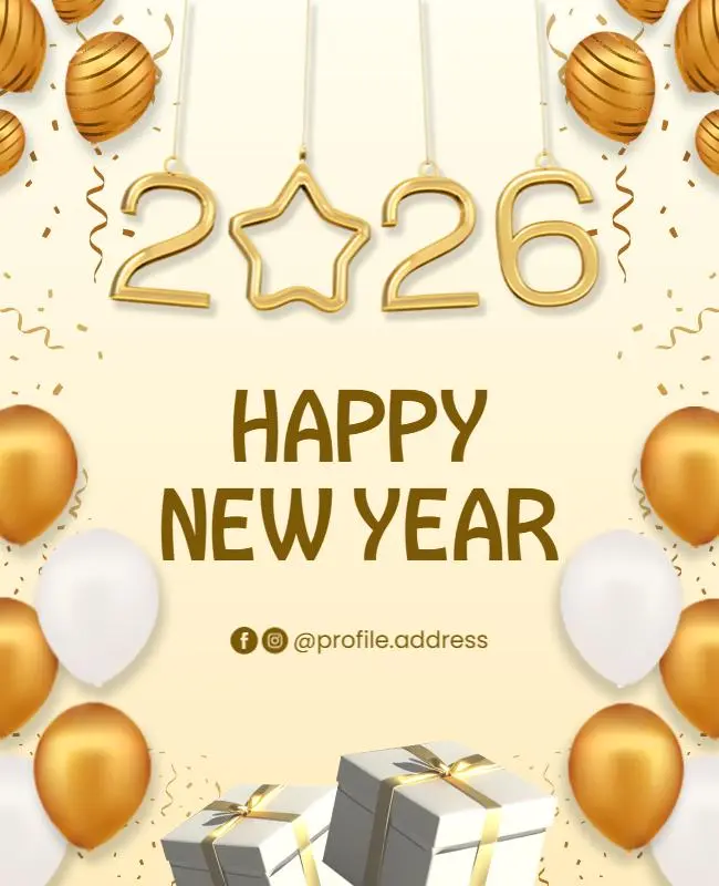 festive 2026 new years eve party poster beginner-friendly