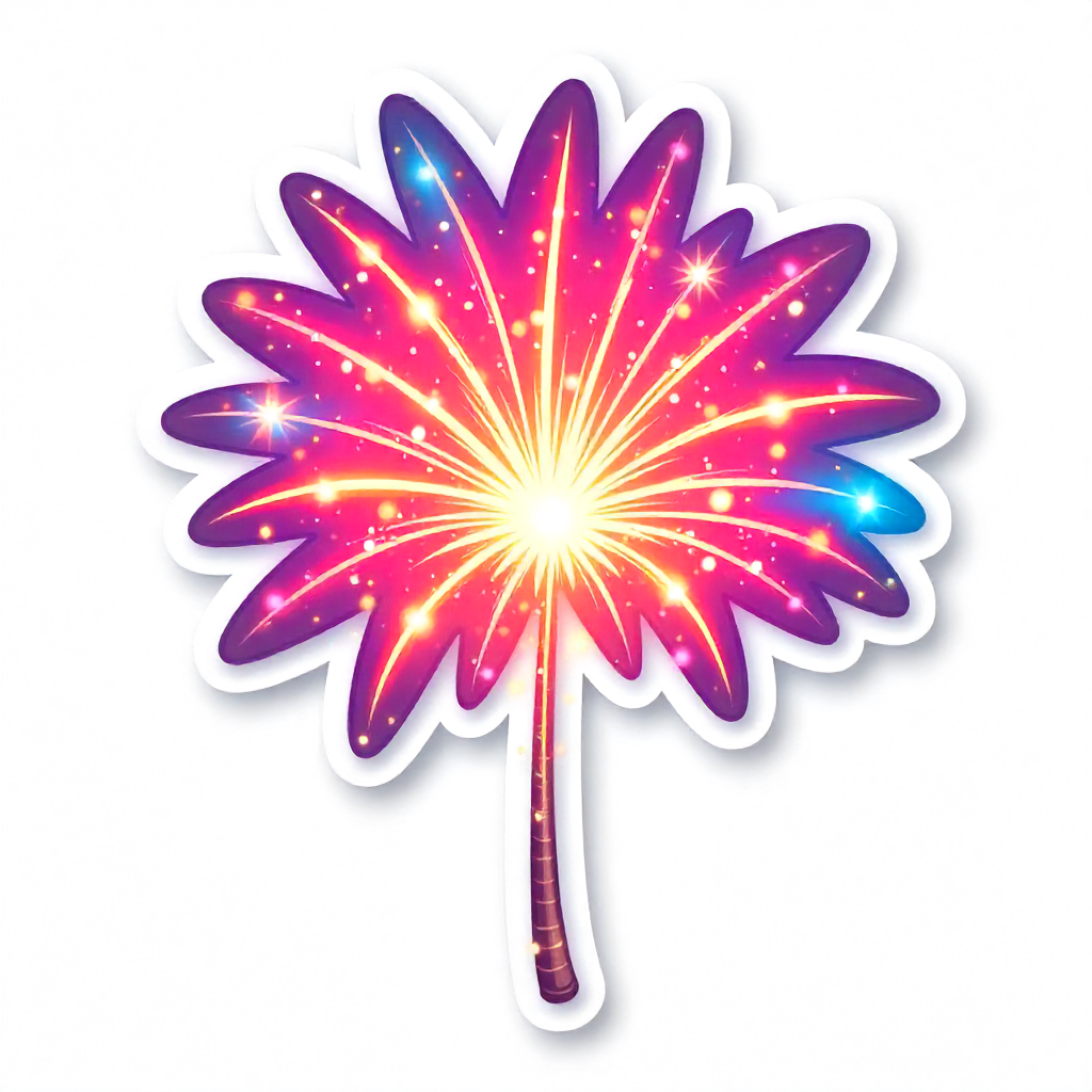 firework explosion sticker